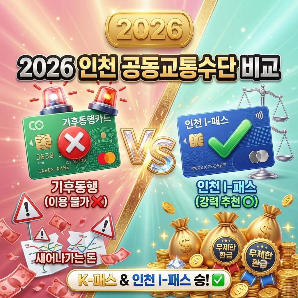 2026 기후동행카드 완전정복 ④ 인천 거주자라면?