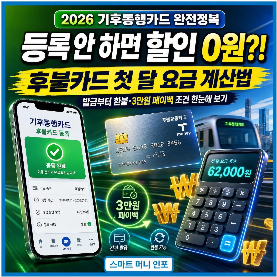 [7월 최신] 기후동행카드 완전정복.