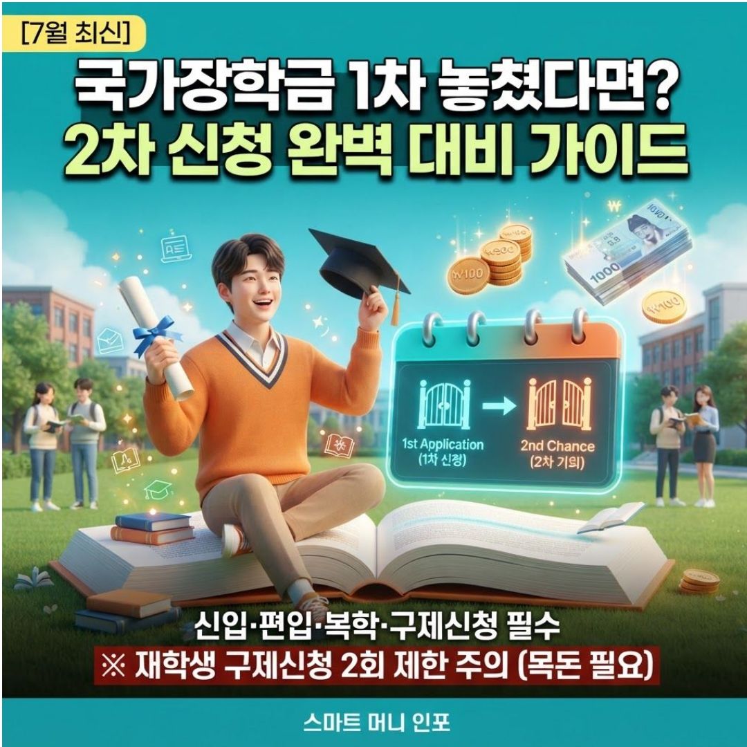 [7월 최신] 2026 국가장학금 2차 신청 대비 가이드