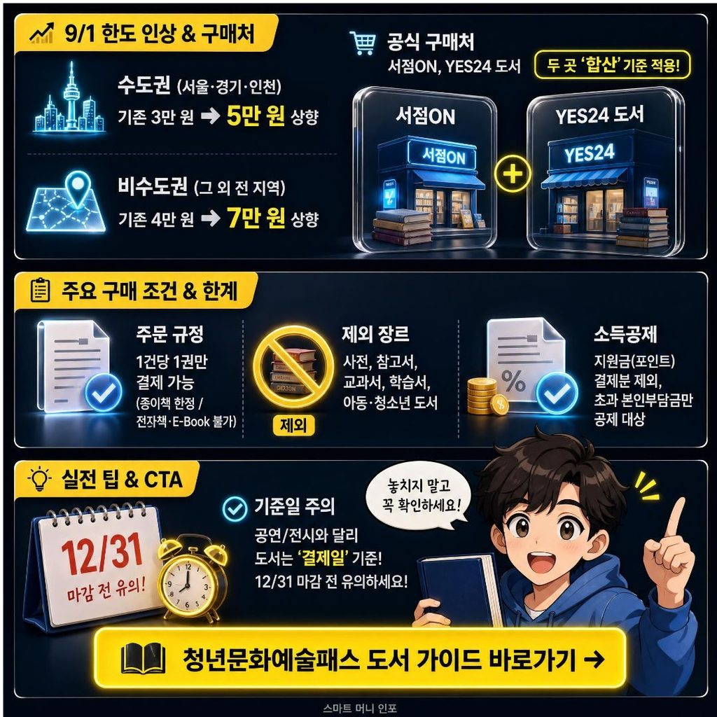 9월 최신 - 2026 청년문화예술패스 도서 분야 완전정복